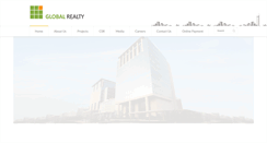 Desktop Screenshot of globalrealty.co.in